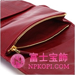 ミュウミュウ MIU MIU 三つ折り財布 財布 サイフ レッド 5M1097-VITELLO-BORCHIE-ROSSO 